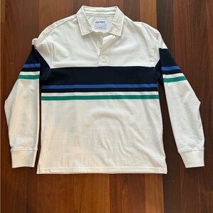 Old Navy retro medium Rugby shirt.